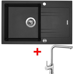 Sinks LINEA 780 XC Metalblack + Elka