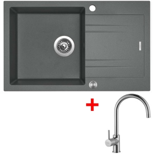 Sinks LINEA 780 XC Titanium + Vitalia