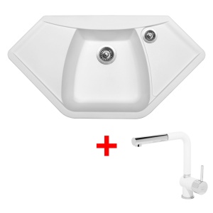 Sinks NAIKY 980 Milk + Mix 3 P GR