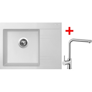 Sinks RIM 650 L Milk + Elka