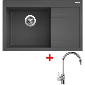 Sinks RIM 780 L Titanium + Vitalia