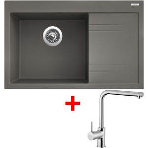 Sinks RIM 780 L Truffle + Elka