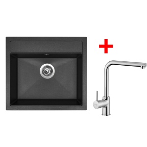 Sinks SOLO 560 Granblack + ELKA lesklá