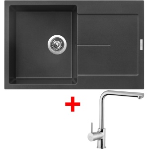 Sinks ULTIMA 790 Metalblack + Elka