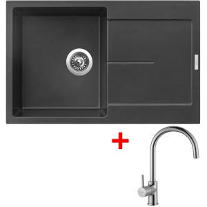 Sinks ULTIMA 790 Metalblack + Vitalia