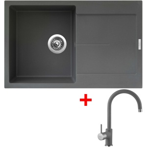 Sinks ULTIMA 790 Titanium + Vitalia GR