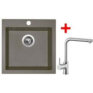 Sinks VIVA 455 Truffle + Elka