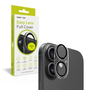 Sklo na fotoaparát pro iPhone 17 Mobile Origin Easy Lens Full Cover - průhledné