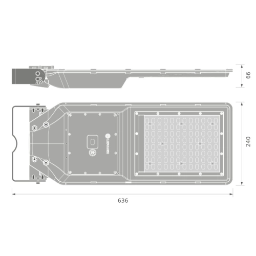 Solární pouliční LED svítidlo s pohybovým čidlem LEDVANCE STREETLIGHT ECO SOLAR 20W 3000K 2880lm IP65 dálkový ovladač - Obrázek 2