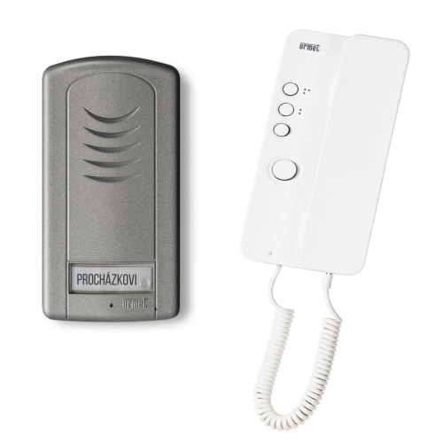 Souprava domovního telefonu Urmet 1129/501 pro jednoho účastníka