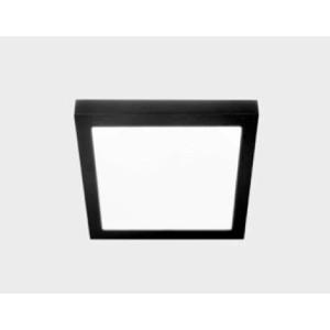 Stropní LED svítidlo Kohl Lighting DISC SLIM SQ 300x300mm černé 24W 3000K
