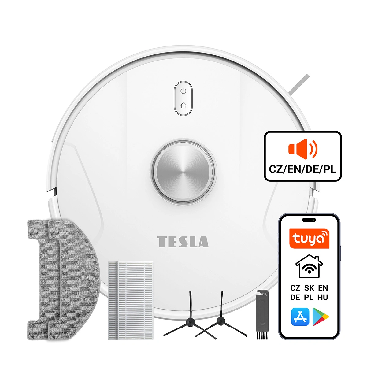 TESLA RoboStar iQ700 - laserový robotický vysavač