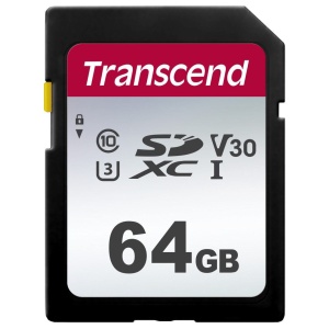TRANSCEND SDXC karta 64GB 300S