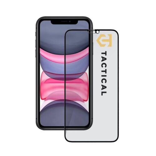Tactical Glass Shield Privacy Stealth 5D sklo pro Apple iPhone 11/XR Black 57983127183