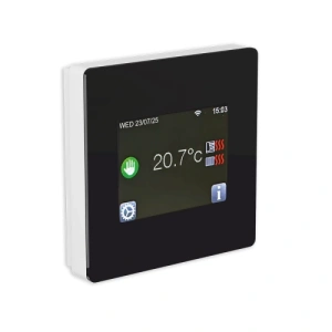 Termostat podlahový dotykový Fenix TFT WiFi RF-modul 4200144 černý