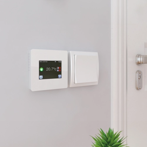 Termostat podlahový dotykový Fenix TFT WiFi RF-modul 4200145 bílý - Obrázek 2
