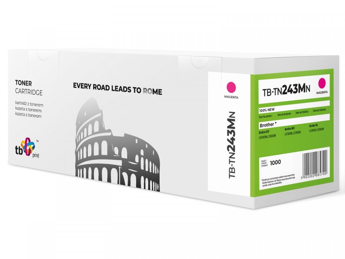 Toner TB kompat. s Brother TN243M