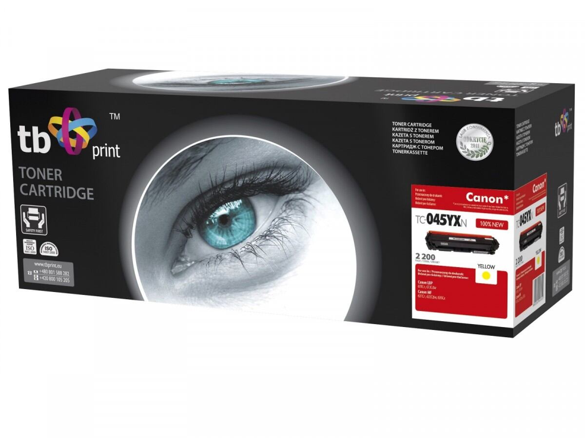 Toner TB kompatibilní s Canon TC-045YXN