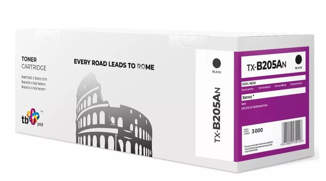 Toner TB kompatibilní s Xerox TX-B205AN BK TX-B205AN