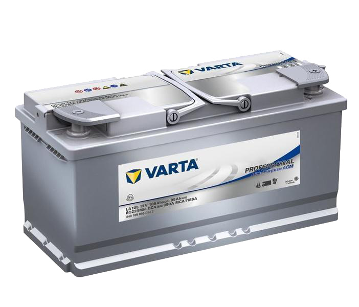 Varta Professional AGM 12V 105Ah 950A 840 105 095 LA105 - Obrázek 2