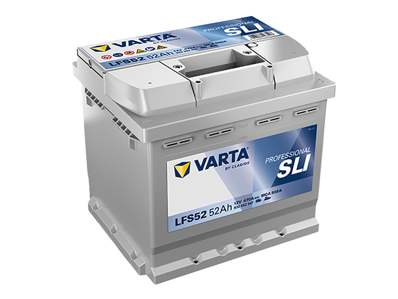 Varta Professional Starter 12V 52Ah 470A 930 052 047 LFS52