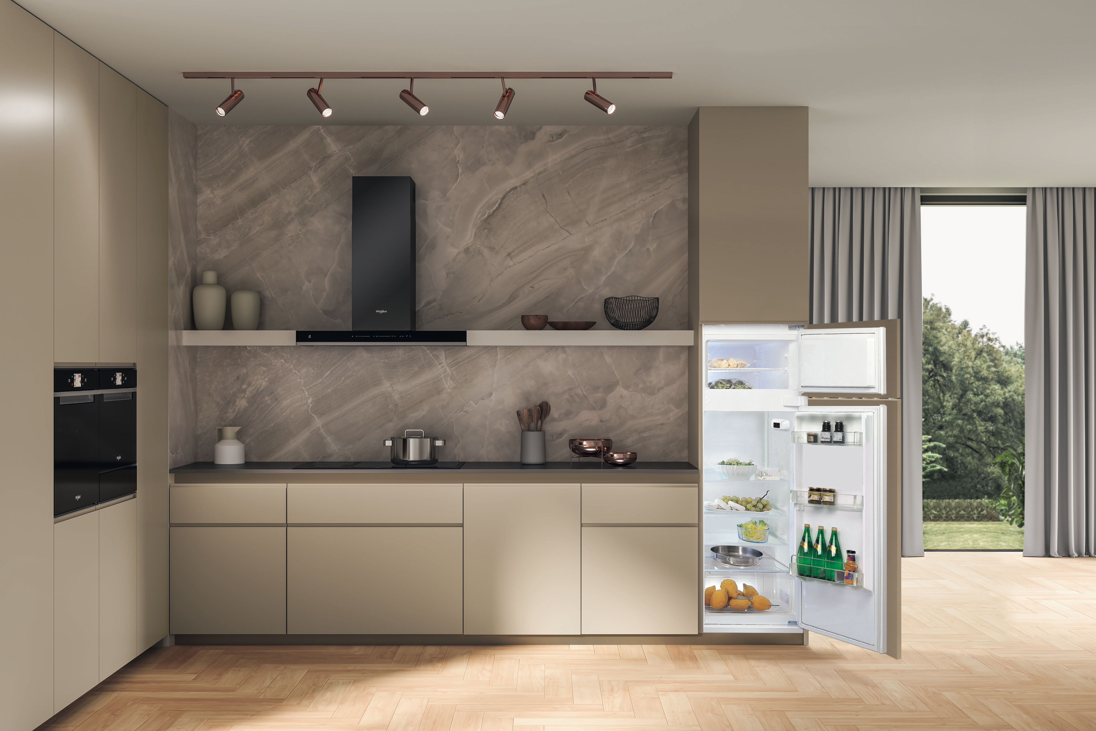 Whirlpool ART 3802 vestavná kombinovaná lednice - Obrázek 2