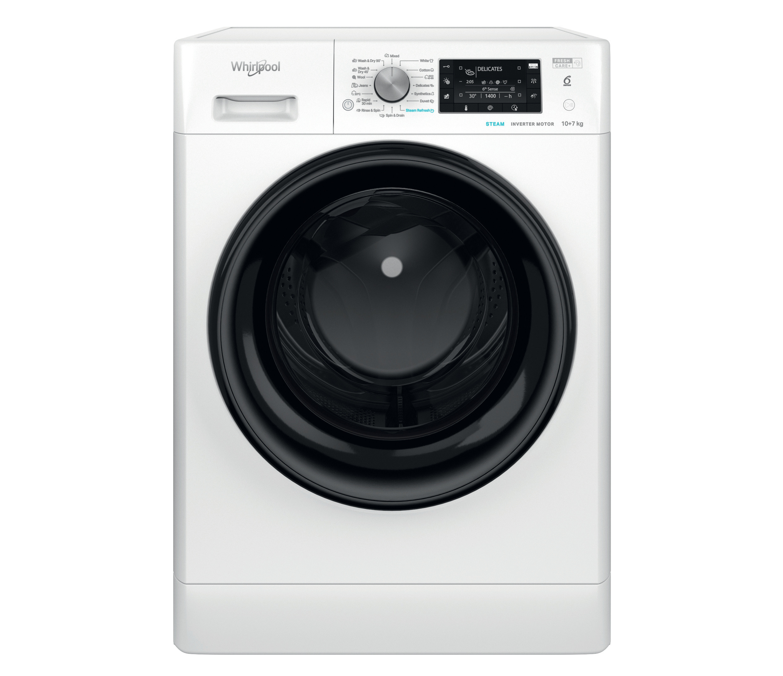 Whirlpool FFWDD 1076258 BV EU pračka se sušičkou