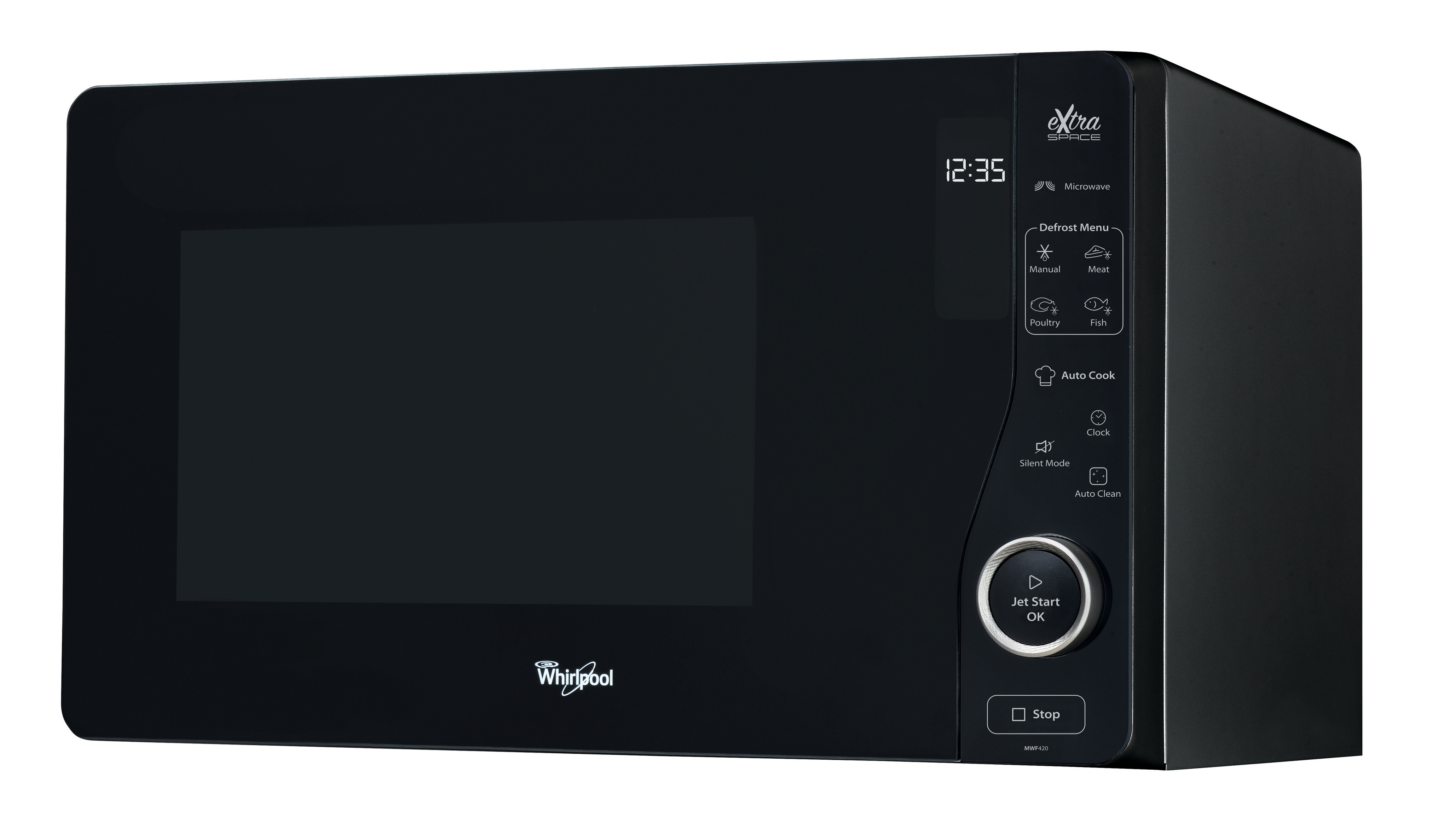 Whirlpool MWF 420 BL mikrovlnná trouba