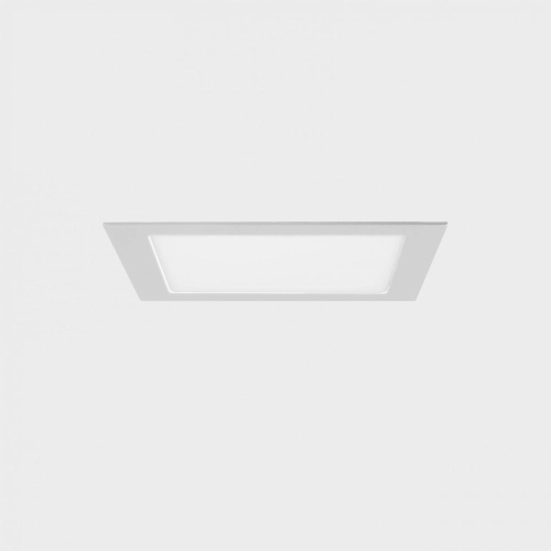 Zápustné LED svítidlo Kohl Lighting DISC SQ 171x171mm bílé 12W 4000K DALI