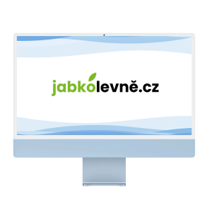 iMac 24" 2023 M3 / 10GPU / 8GB / 256GB (Rozbaleno) Modrá MGPK3CZ/A