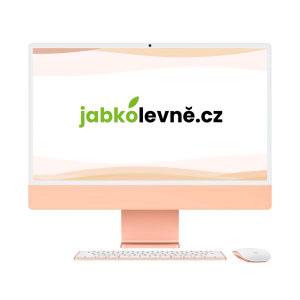 iMac 24" 2024 M4 / 10GPU / 16GB / 1TB (Nerozbaleno) Oranžová MGPK3CZ/A