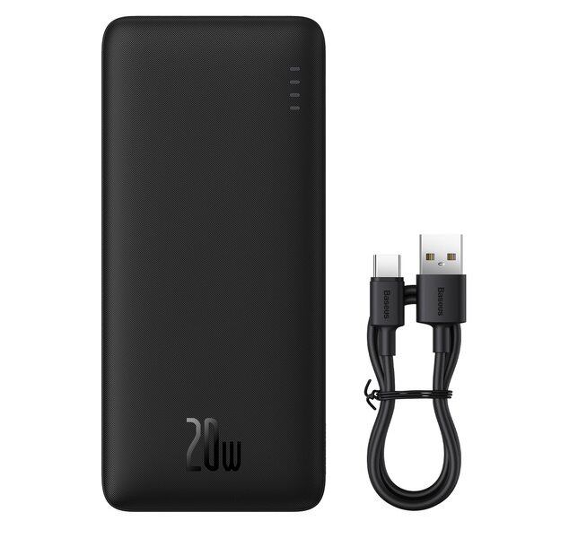 Baseus Airpow 20W Fast Charge Powerbanka 20000mAh Black P10022804113-00