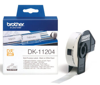 DK-11204 (papírové / univerzální štítek - 400 ks) DK11204