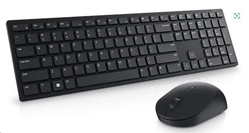 Dell Pro Wireless Keyboard and Mouse - KM5221W - Czech/Slovak (QWERTZ) KM5221WBBB-CSK - Obrázek 2