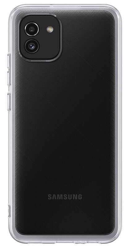 EF-QA036TTE Samsung Soft Clear Kryt pro Galaxy A03 Transparent - Obrázek 14