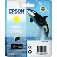 Epson T7604 Ink Cartridge Yellow C13T76044010 - Obrázek 2