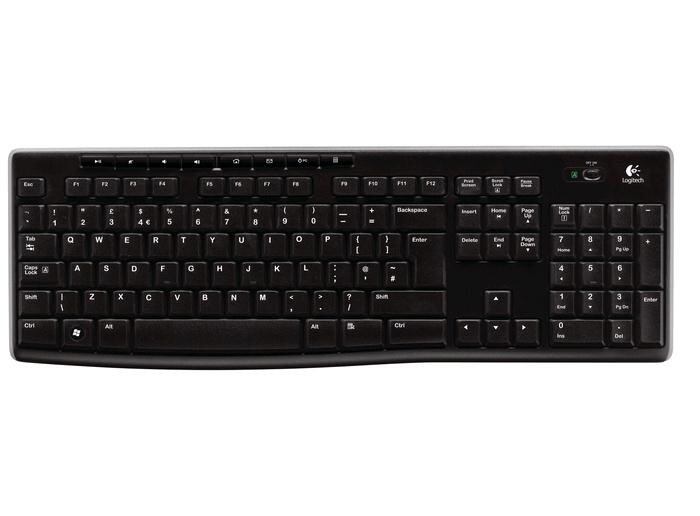 Logitech K270/Bezdrátová USB/CZ-SK layout/Černá 920-003741 - Obrázek 20
