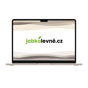 MacBook Air 13" 2025 M4 / 16GB / 256GB (Nový) Hvězdně bílá