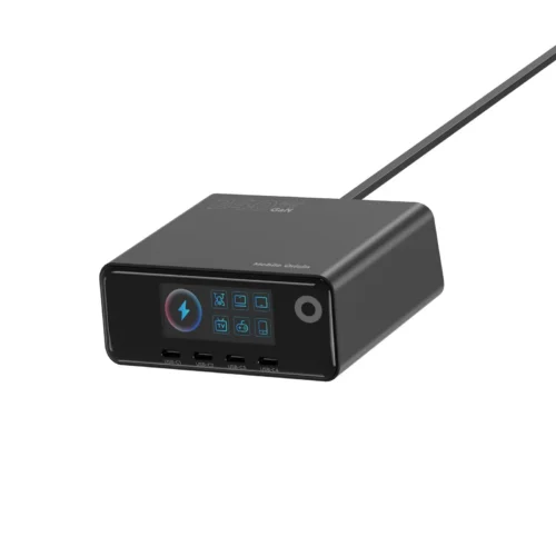 Nabíjecí stanice Mobile Origin GaN nabíjecí hub s displejem 240W PW39 - Obrázek 2