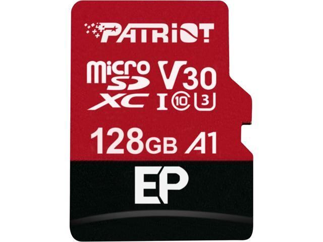 Patriot V30 A1/micro SDXC/128GB/UHS-I U3 / Class 10/+ Adaptér PEF128GEP31MCX
