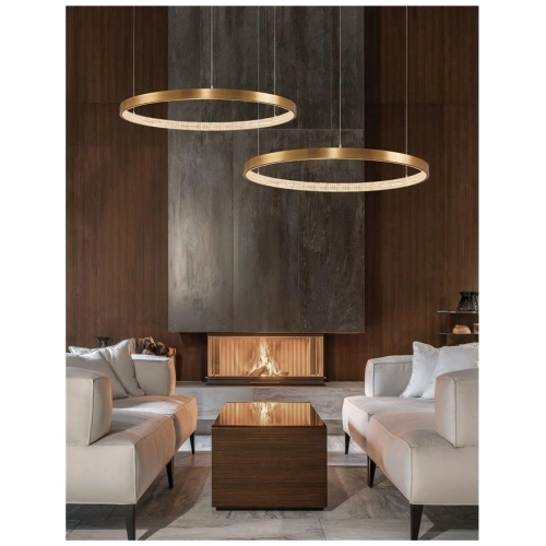 Závěsné LED svítidlo NOVA LUCE PRESTON 49W 3000K 9285801 stmívatelné Triac - Obrázek 2