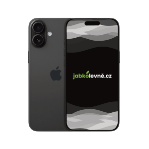 iPhone 16 Plus 128GB (Stav A-) Černá MTUW3SX/A